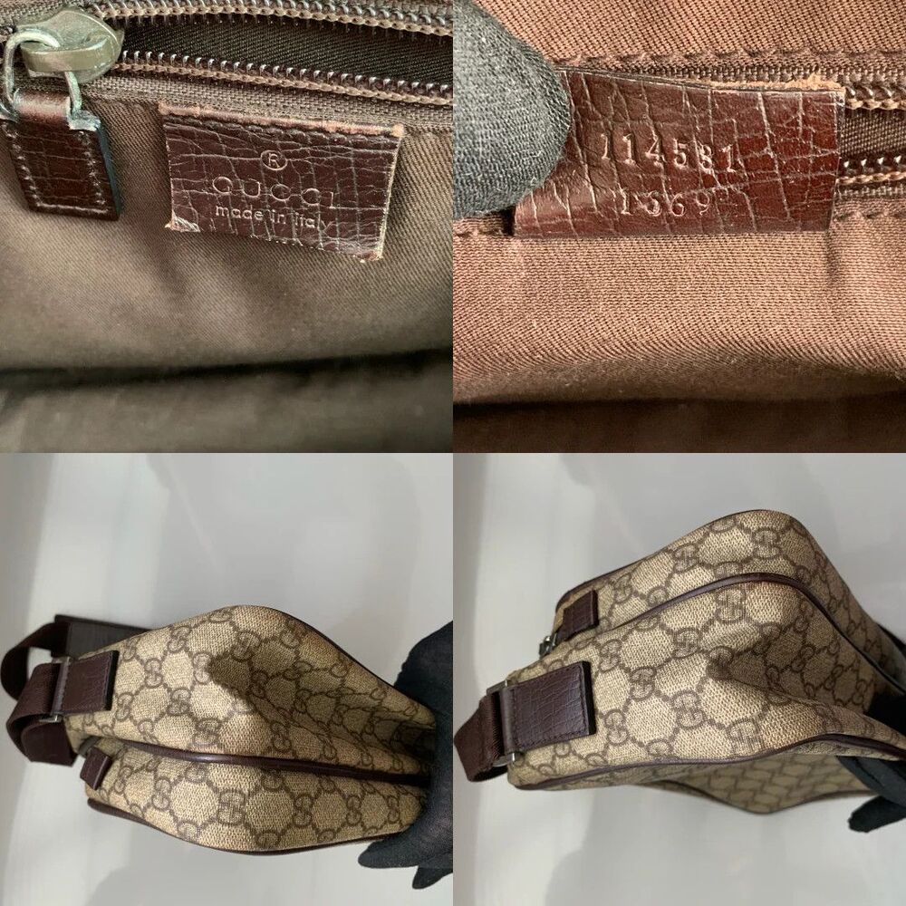 Gucci GG Supreme unisex crossbody bag authentic with COA - Picture 6 of 6